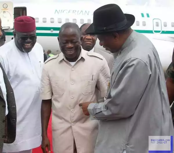 Checkout This Photo Of Jonathan & Oshiomhole When The Going Was Good